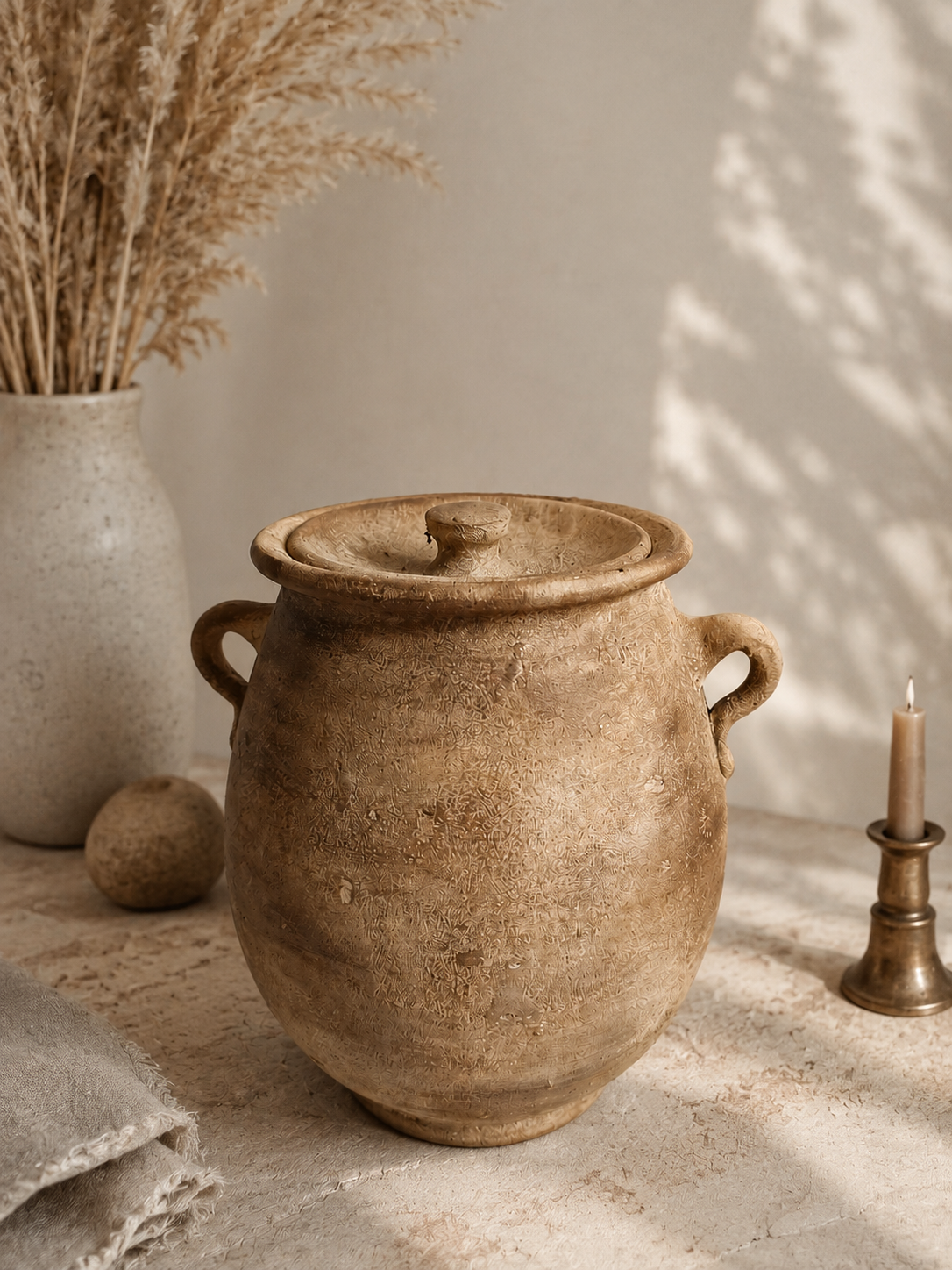 گلدون پتینه طرح کوزه